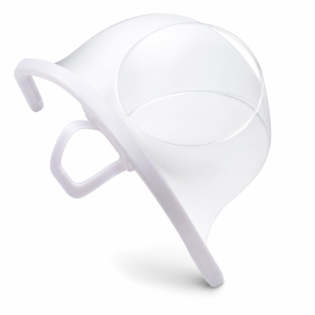 Clear Transparent Sanitary Mask Anti-Fog Face Mouth Shield Spit Guard Reusable Permanent makeup microblading catering